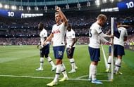 Kane scored two in Tottenham's 3-1 win over Aston Villa